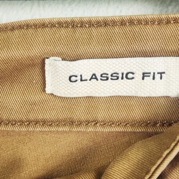 Flint And Tinder 365 Pants Mens 31x30 Khaki Classic Fit Stretch Chinos Huckberry - Picture 4 of 16